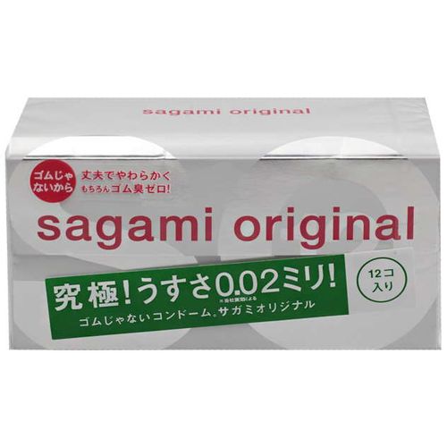 SAGAMI ORIGINAL 0.02 ПРЕЗЕРВАТИВЫ ПОЛИУРЕТАНОВЫЕ ПРЕЗЕРВАТИВ    №12