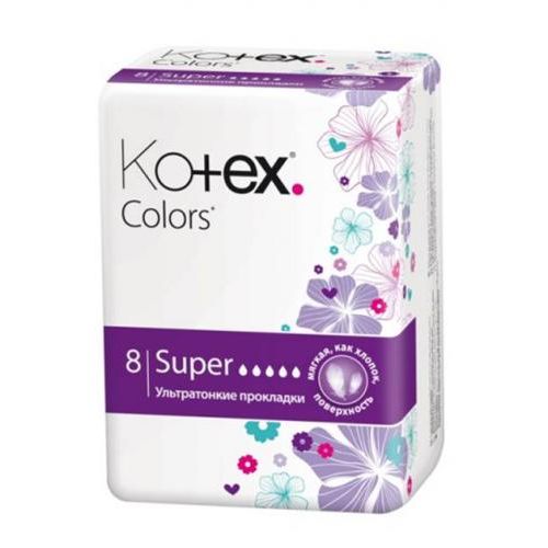 KOTEX ПРОКЛАДКИ УЛЬТРА СОФТ СУПЕР ПРОКЛАДКИ ЖЕНСКИЕ ГИГИЕНИЧЕСКИЕ №8