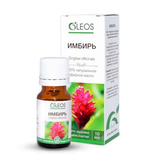 OLEOS ЭФИРНОЕ МАСЛО ИМБИРЬ ЭФИРНОЕ МАСЛО  10 МЛ №1