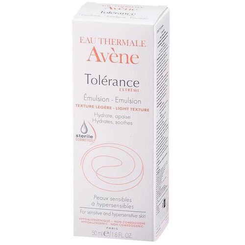 AVENE TOLERANCE EXTREME ЭМУЛЬСИЯ УВЛАЖНЯЮЩАЯ/УСПОКАИВАЮЩАЯ КОСМЕТИЧЕСКАЯ ЭМУЛЬСИЯ 50 МЛ №1