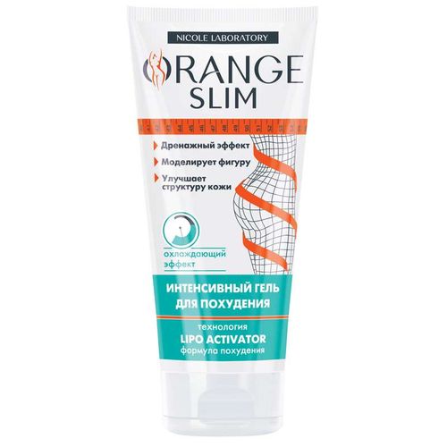 DERMAPROGRAM ORANGE SLIM ГЕЛЬ ИНТЕНСИВНЫЙ Д/ПОХУДЕНИЯ КОСМЕТИЧЕСКИЙ ГЕЛЬ 200 МЛ №1