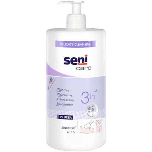SENI CARE КРЕМ МОЮЩИЙ Д/ТЕЛА 3В1 С ДОЗАТОРОМ КОСМЕТИЧЕСКИЙ КРЕМ 500 МЛ №1