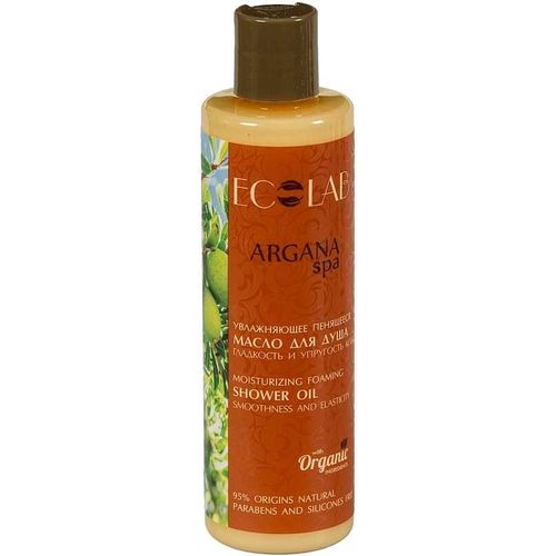 ECOLAB ARGANA SPA МАСЛО Д/ДУША ПЕНЯЩЕЕСЯ УВЛАЖНЯЮЩЕЕ ГЛАДКОСТЬ/УПРУГОСТЬ КОСМЕТИЧЕСКОЕ МАСЛО 250 МЛ №1