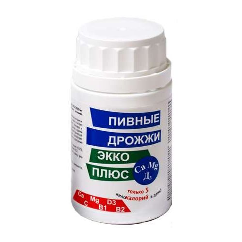 ДРОЖЖИ ПИВНЫЕ КАЛЬЦИЙ + МАГНИЙ + ВИТ D3 ТАБЛЕТКИ №100