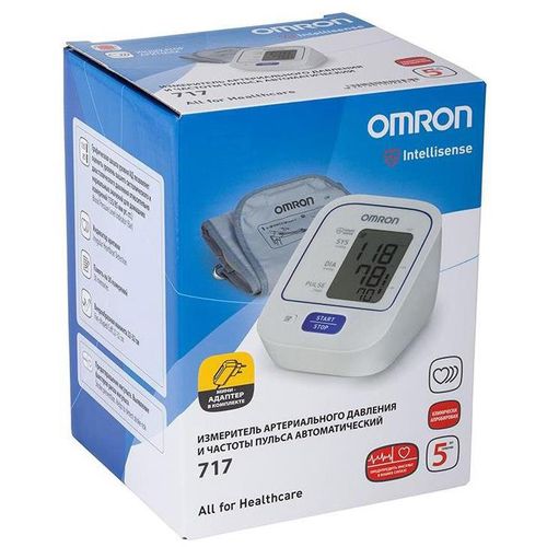 ТОНОМЕТР АВТОМАТИЧЕСКИЙ OMRON 717 (HEM-8712-CM) ТОНОМЕТР АВТОМАТИЧЕСКИЙ №1