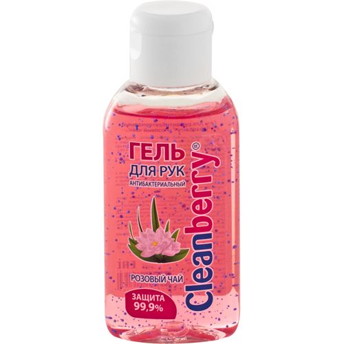 CLEANBERRY ГЕЛЬ Д/РУК АНТИБАКТ.РОЗОВЫЙ ЧАЙ КОСМЕТИЧЕСКИЙ ГЕЛЬ 50 МЛ №1