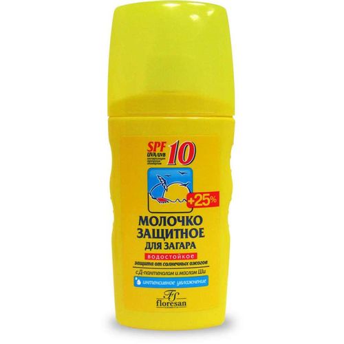 ФЛОРЕСАН СОЛН СЕРИЯ МОЛОЧКО ЗАЩИТНОЕ Д/ЗАГАРА SPF10 (Ф-103) КОСМЕТИЧЕСКОЕ МОЛОЧКО 170 МЛ №1