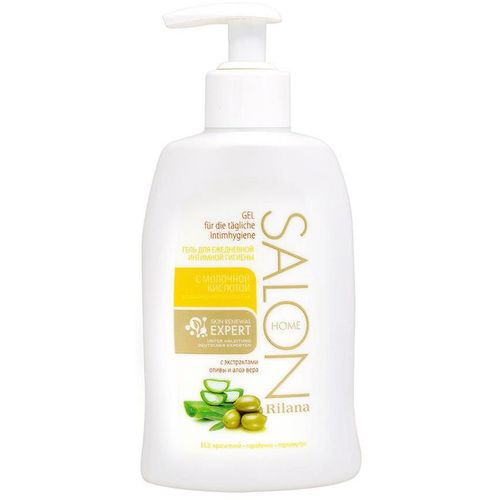 RILANA SALON ГЕЛЬ Д/ИНТИМНОЙ ГИГИЕНЫ С МОЛОЧН КИСЛОТОЙ КОСМЕТИЧЕСКИЙ ГЕЛЬ 300 МЛ №1