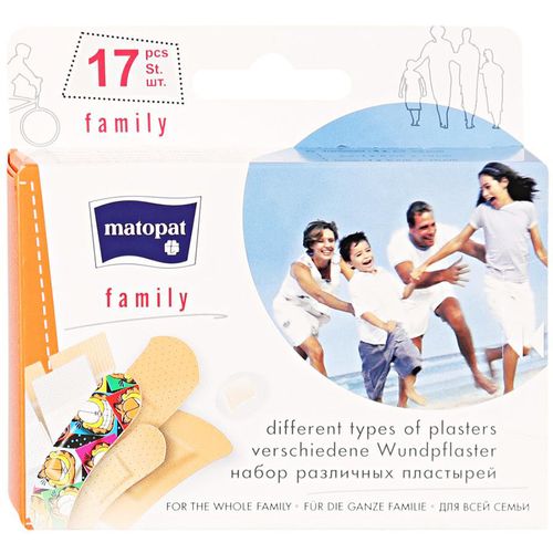 MATOPAT ПЛАСТЫРЬ FAMILY НАБОР ПЛАСТЫРЬ №17