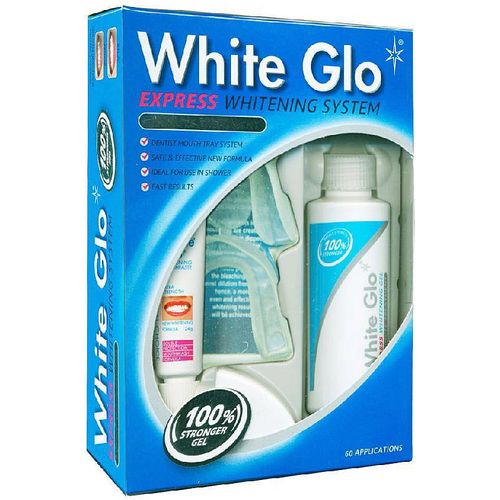 WHITE GLO СИСТЕМА-ЭКСПРЕСС Д/ОТБЕЛИВАНИЯ ЗУБОВ НАБОР ДЛЯ УХОДА ЗА ПОЛОСТЬЮ РТА   №1