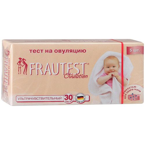FRAUTEST OVULATION ТЕСТ НА ОВУЛЯЦИЮ ТЕСТ НА ОВУЛЯЦИЮ №5
