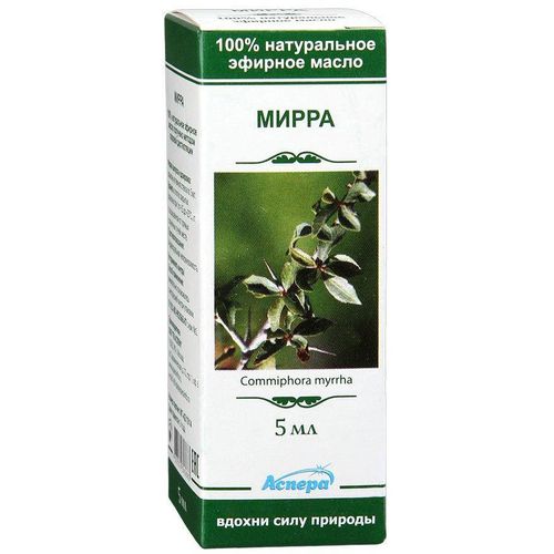АСПЕРА ЭФИРНОЕ МАСЛО МИРРА ЭФИРНОЕ МАСЛО  5 МЛ №1