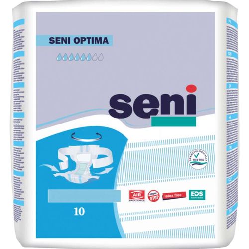 SENI OPTIMA ПОДГУЗНИКИ С ЭЛАСТИЧНЫМ ПОЯСОМ LARGE ПОДГУЗНИКИ УРОЛОГИЧЕСКИЕ   №10