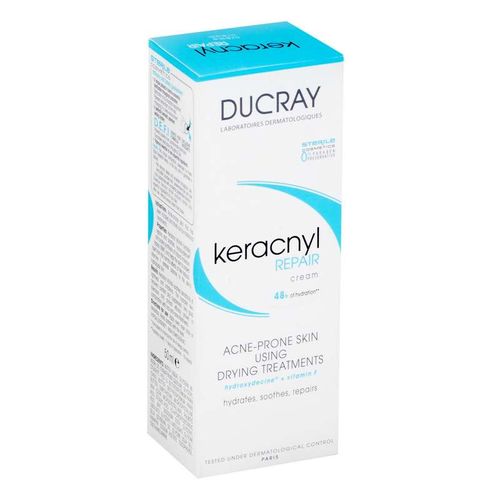 DUCRAY KERACNYL REPAIR КРЕМ Д/ПРОБЛЕМНОЙ КОЖИ ВОССТАНАВЛИВАЮЩИЙ/СТЕРИЛЬНЫЙ (D.E.F.I.) КОСМЕТИЧЕСКИЙ КРЕМ  50 МЛ №1