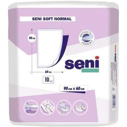 SENI SOFT NORMAL ПЕЛЕНКИ ВПИТЫВАЮЩИЕ 60Х90 СМ ПЕЛЕНКИ ВПИТЫВАЮЩИЕ ВЗРОСЛЫЕ   №10