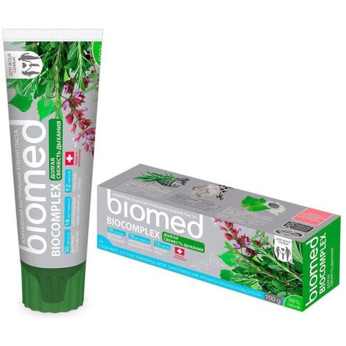 BIOMED З/ПАСТА BIOCOMPLEX ЗУБНАЯ ПАСТА ОСВЕЖАЮЩАЯ 100 Г №1