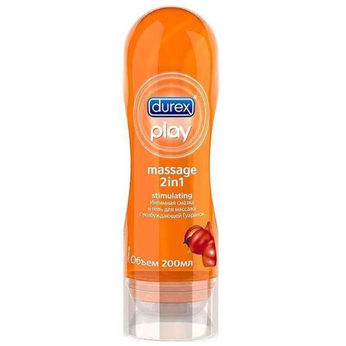 DUREX ГЕЛЬ-СМАЗКА PLAY MASSAGE STIMULATING 2 В 1 С ВОЗБУЖДАЮЩЕЙ ГУАРАНОЙ ГЕЛЬ-ЛУБРИКАНТ 200 МЛ №1