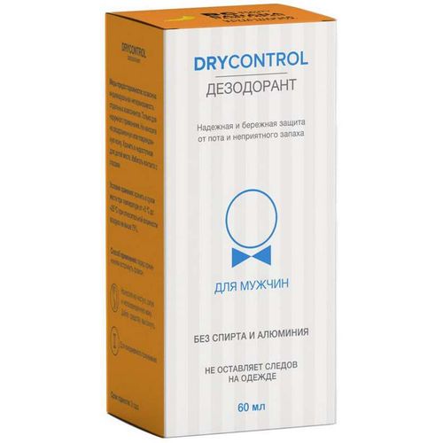 DRY CONTROL ДЕЗОДОРАНТ Д/МУЖЧИН ДЕЗОДОРАНТ 60 МЛ №1
