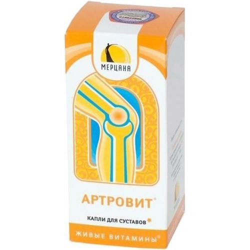 АРТРОВИТ КАПЛИ ДЛЯ ПРИЕМА ВНУТРЬ  50 МЛ №1