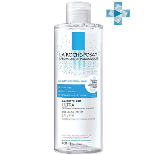 LA ROCHE-POSAY PHYSIOLOGICAL ULTRA ВОДА МИЦЕЛ ОЧИЩ ЧУВТВИТ КОЖА ВОДА МИЦЕЛЛЯРНАЯ  400 МЛ №1