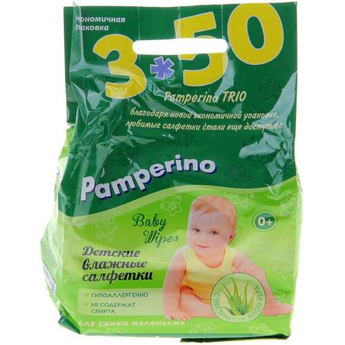 PAMPERINO САЛФЕТКИ ДЕТСК ВЛАЖН САЛФЕТКИ ВЛАЖНЫЕ ДЕТСКИЕ   №150