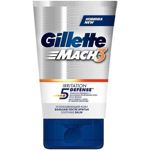 GILLETTE MACH3 БАЛЬЗАМ П/БРИТЬЯ УСПОКАИВАЮЩИЙ БАЛЬЗАМ ПОСЛЕ БРИТЬЯ 100 МЛ №1