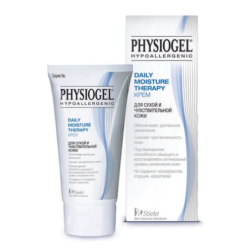 ФИЗИОГЕЛЬ DAILY MOISTURE THERAPY КРЕМ Д/СУХОЙ/ЧУВСТВ КОЖИ ЛИЦА/ТЕЛА КОСМЕТИЧЕСКИЙ КРЕМ 75 МЛ №1