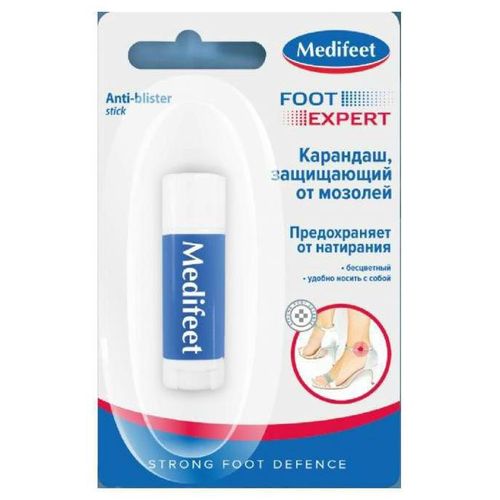 MEDIFEET КАРАНДАШ ЗАЩИЩАЮЩИЙ ОТ ПОЯВЛЕНИЯ МОЗОЛЕЙ КОСМЕТИЧЕСКИЙ КАРАНДАШ 4,5 Г №1