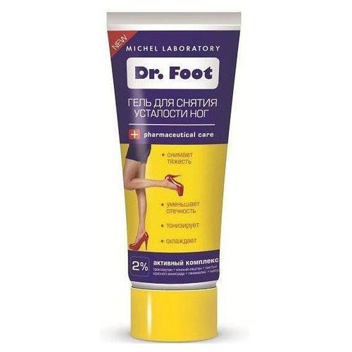 DR.FOOT ГЕЛЬ Д/НОГ Д/СНЯТИЯ УСТАЛОСТИ КОСМЕТИЧЕСКИЙ ГЕЛЬ 75 МЛ №1