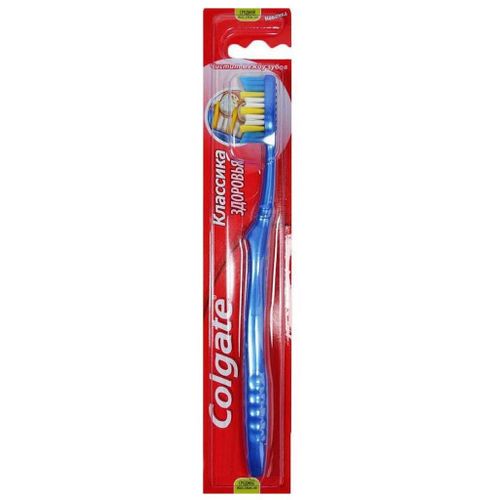 COLGATE ЗУБН ЩЕТКА КЛАССИКА ЗДОРОВЬЯ СРЕДНЯЯ ЗУБНАЯ ЩЕТКА   №1
