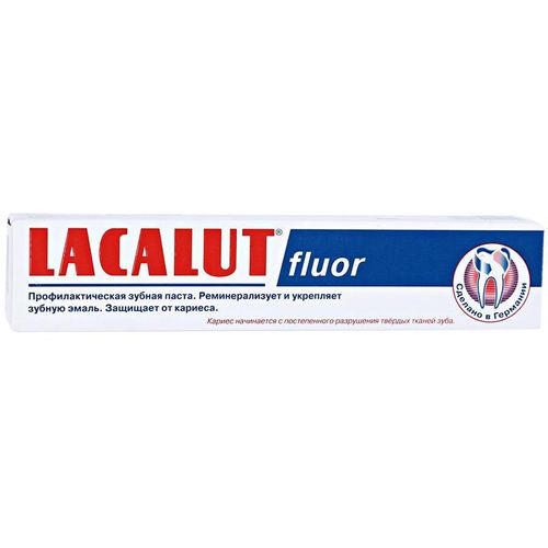 LACALUT З/ПАСТА ФЛУОР ЗУБНАЯ ПАСТА РЕМИНЕРАЛИЗУЮЩАЯ 75 МЛ №1
