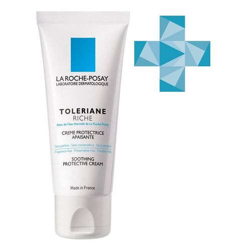 LA ROCHE-POSAY TOLERIANE SENSITIVE КРЕМ НАСЫЩ Д/СУХ/ЧУВСТ КОЖИ УСПОК/УВЛАЖ/ЗАЩИТ КОСМЕТИЧЕСКИЙ КРЕМ  40 МЛ №1