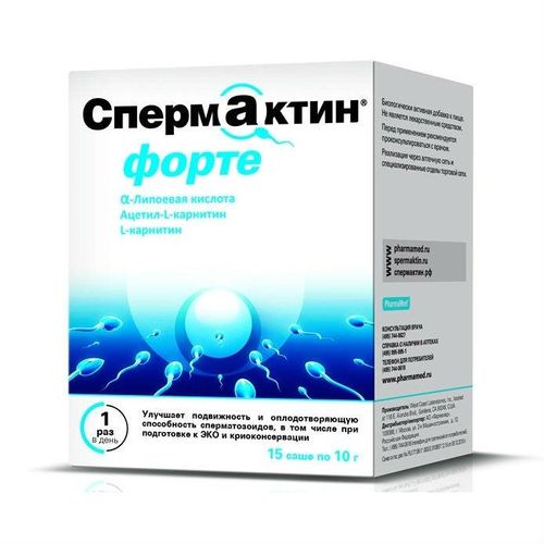 СПЕРМАКТИН ФОРТЕ ПОРОШОК  10 Г №15