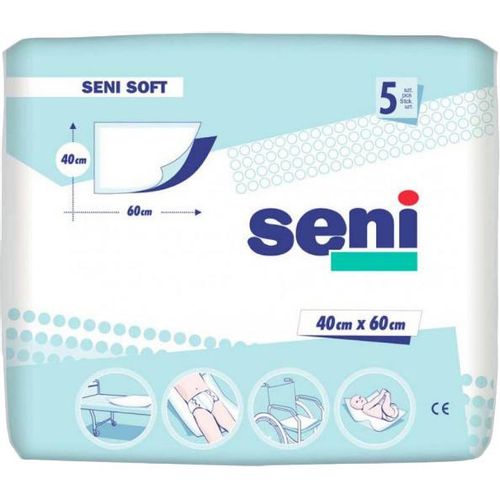 SENI SOFT ПЕЛЕНКИ ВПИТЫВАЮЩИЕ 40Х60 СМ ПЕЛЕНКИ ВПИТЫВАЮЩИЕ ВЗРОСЛЫЕ   №5