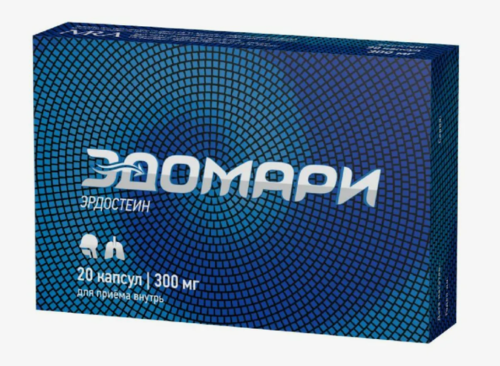 ЭДОМАРИ КАПСУЛЫ 300 МГ   №20