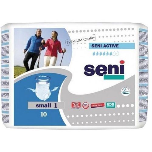 SENI ACTIVE ТРУСЫ-ПОДГУЗНИКИ ДЛЯ ВЗРОСЛЫХ SMALL ПОДГУЗНИКИ-ТРУСЫ УРОЛОГИЧЕСКИЕ   №10