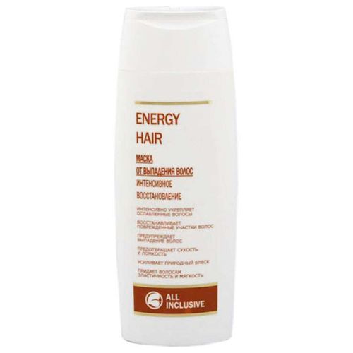 ALL INCLUSIVE ENERGY HAIR МАСКА Д/ВОЛОС ИНТЕНСИВН ВОССТАНОВЛ КОСМЕТИЧЕСКАЯ МАСКА 250 МЛ №1