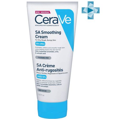 CERAVE SA СМЯГЧАЮЩ КРЕМ Д/СУХОЙ/ОГРУБЕВШЕЙ/НЕРОВНОЙ КОЖИ КОСМЕТИЧЕСКИЙ КРЕМ  177 МЛ №1