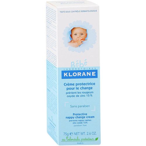 KLORANE BEBE ERYTEAL КРЕМ-ПАСТА ЗАЩИТ Д/СМЕНЫ ПОДГУЗНИКОВ КОСМЕТИЧЕСКИЙ КРЕМ  75 МЛ №1