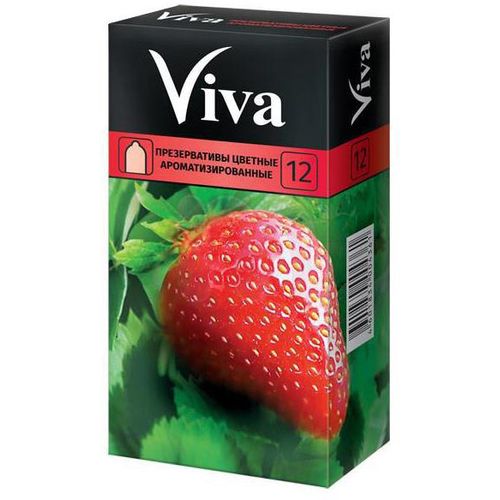 VIVA ПРЕЗЕРВАТИВЫ АРОМАТИЗИРОВАННЫЕ ПРЕЗЕРВАТИВ №12