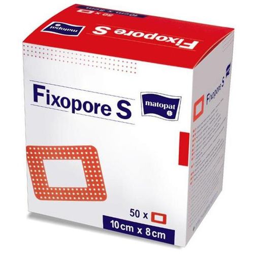 MATOPAT FIXOPORE S ПОВЯЗКА ПОСЛЕОПЕРАЦИОННАЯ НЕТКАНАЯ 10 СМ X 8 СМ ПОВЯЗКИ   №1