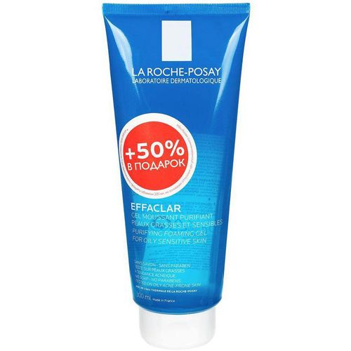 LA ROCHE-POSAY EFFACLAR ГЕЛЬ ОЧИЩАЮЩ ПЕНЯЩИЙСЯ КОСМЕТИЧЕСКИЙ ГЕЛЬ  300 МЛ №1