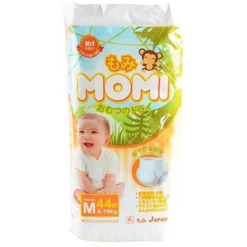 MOMI КЛАССИЧЕСКИЕ (БЕЗ УКАЗАНИЯ ЛИНЕЙКИ) ПОДГУЗНИКИ-ТРУСИКИ M 6-10КГ ПОДГУЗНИКИ ДЕТСКИЕ-ТРУСЫ №44