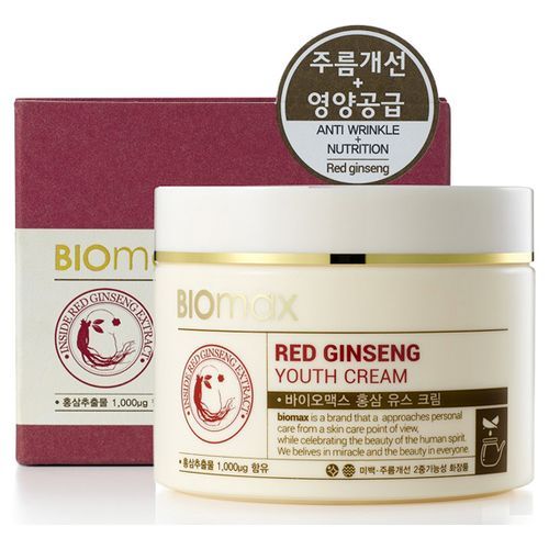 BIOMAX КРЕМ ДЛЯ МОЛОДОСТИ КОЖИ С ЭКСТРАКТОМ КРАСНОГО ЖЕНЬШЕНЯ КРЕМ ДЛЯ ЛИЦА 100 МЛ №1