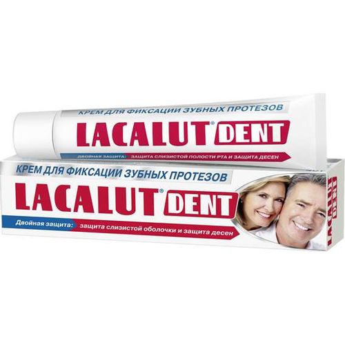LACALUT КРЕМ Д/ФИКСАЦИИ ЗУБНЫХ ПРОТЕЗОВ DENT КРЕМ ДЛЯ ФИКСАЦИИ ЗУБНЫХ ПРОТЕЗОВ 40 Г №2