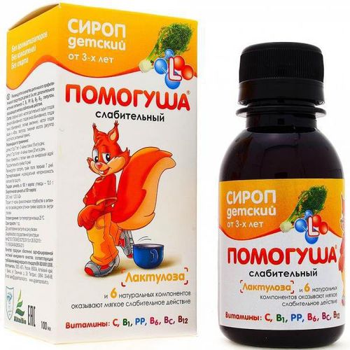 СИРОП ДЕТСКИЙ "ПОМОГУША" СЛАБИТЕЛЬНЫЙ СИРОП 100 МЛ №1