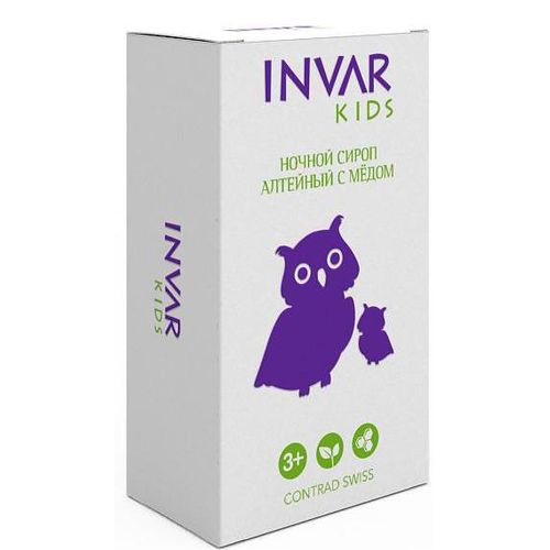 INVAR KIDS НОЧНОЙ СИРОП АЛТЕЙНЫЙ С МЕДОМ СИРОП  6 МЛ №12