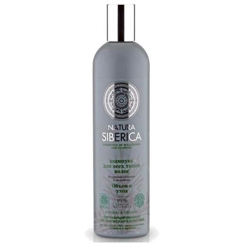 NATURA SIBERICA NATURAL&ORGANIC ШАМПУНЬ ДЛЯ ВСЕХ ТИПОВ ВОЛОС ОБЪЕМ И УХОД ШАМПУНЬ ДЛЯ ВОЛОС 400 МЛ №1