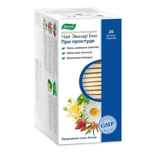 ЭВАЛАР БИО ПРИ ПРОСТУДЕ ЧАЙ  1,5 Г №20