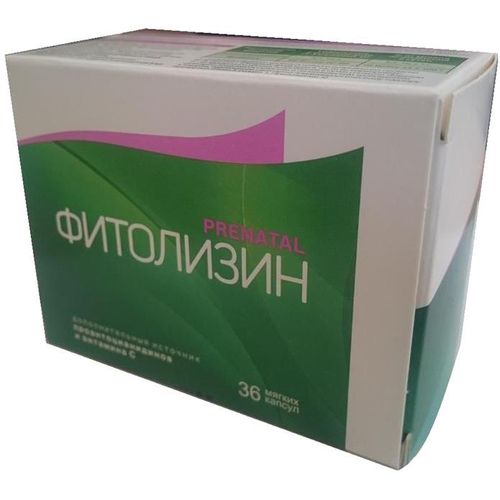 ФИТОЛИЗИН PRENATAL КАПСУЛЫ МЯГКИЕ 840 МГ №36